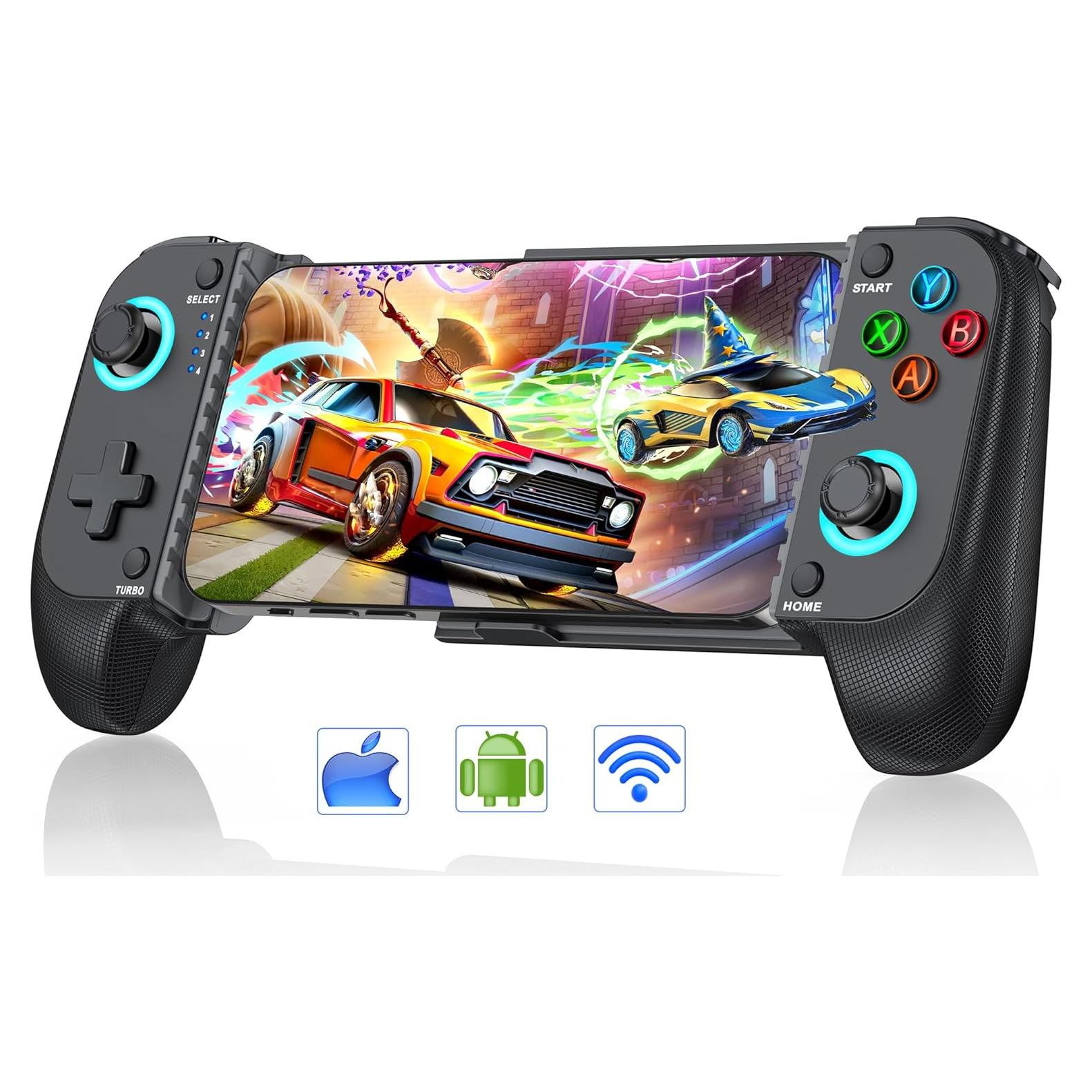 Controlador Inalámbrico para Móvil NinjaPlusOX - Joystick Hall, Compatible con iPhone/Android