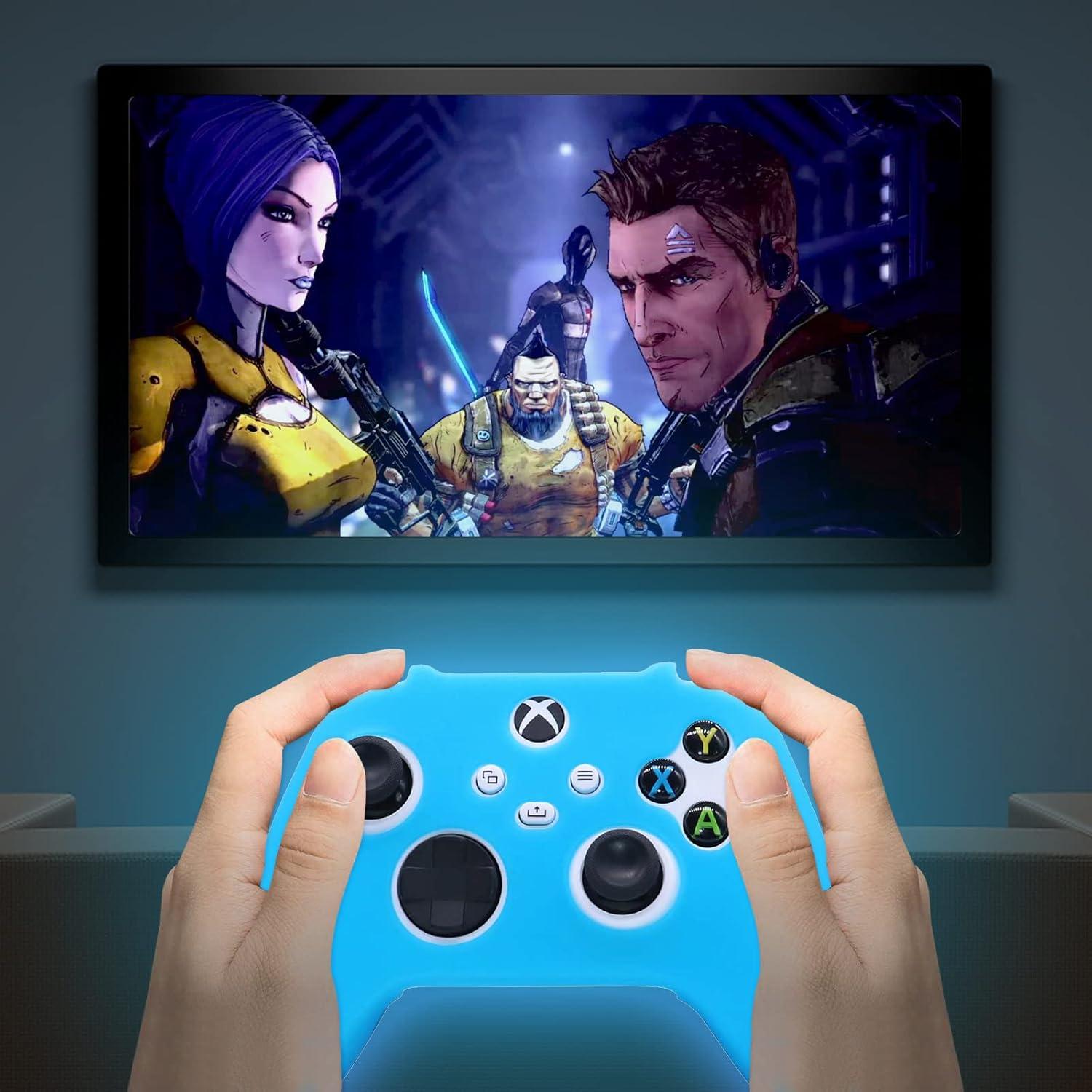 Funda de Silicona Antideslizante HLRAO para Controlador Xbox Series X/S