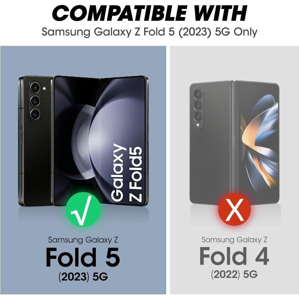 Funda SUPCASE para Galaxy Z Fold 5 con Soporte y Clip