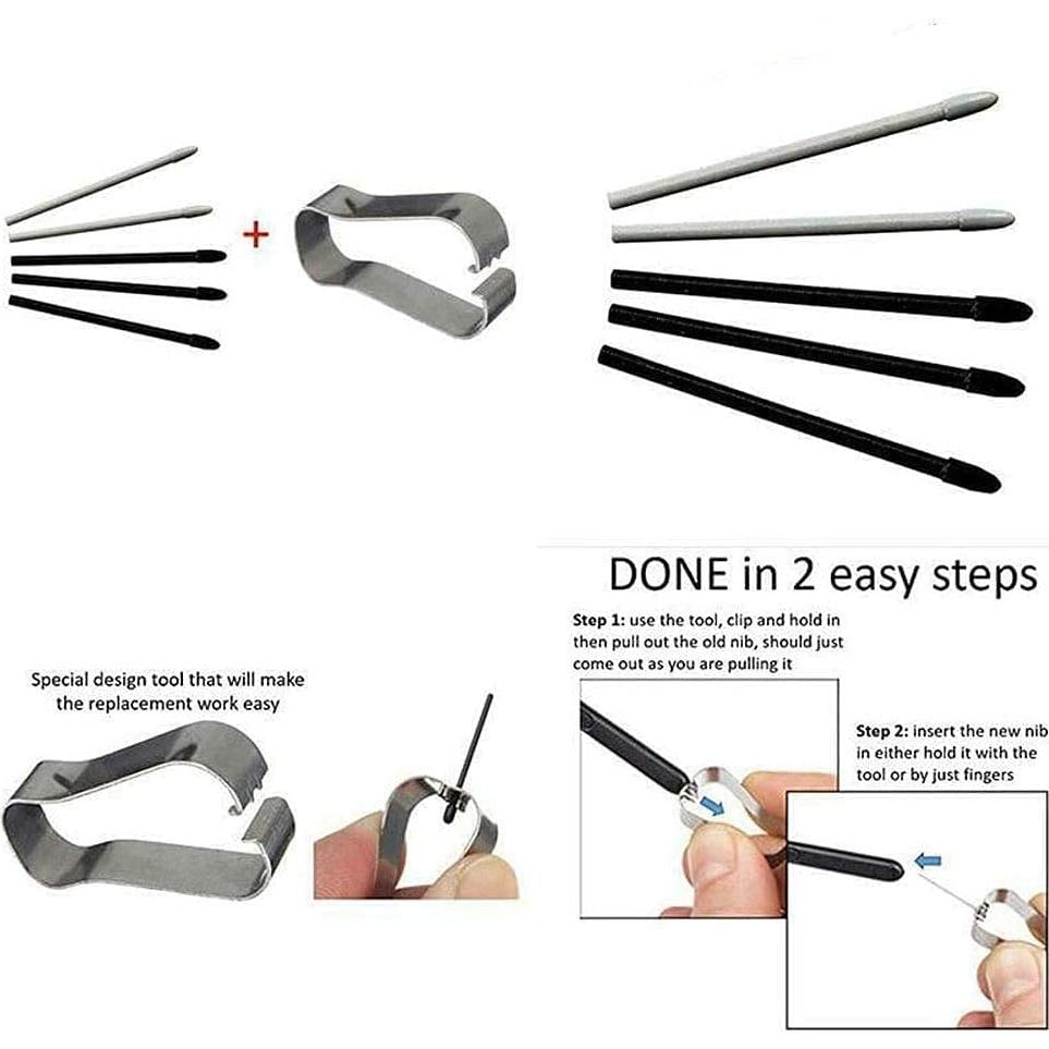 S Pen Reemplazo para Galaxy Tab S6 Lite F-TECH Gris