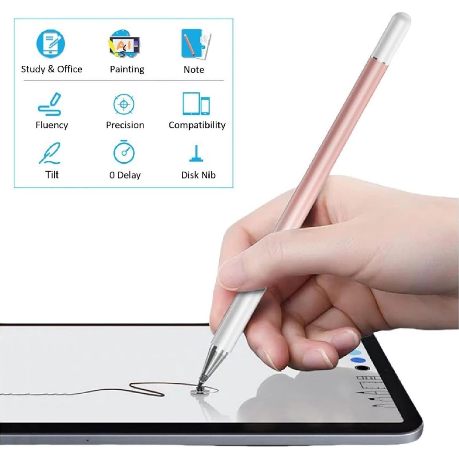 Lápiz Stylus RKItE para Samsung Galaxy Tab A9+ y iPad