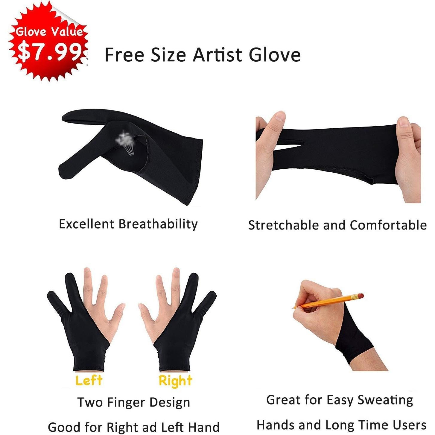 Funda Protectora MIXJOY para Tableta Gráfica 16" Negra