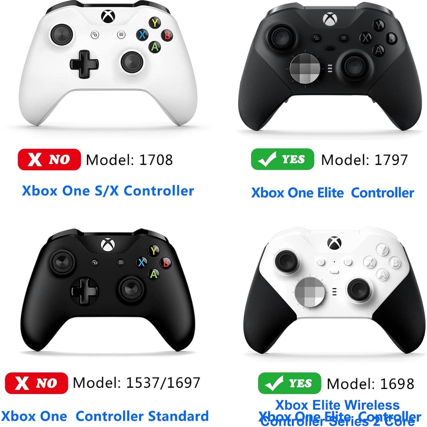 Palancas de Pulgar Intercambiables EASEGMER para Xbox Elite 2