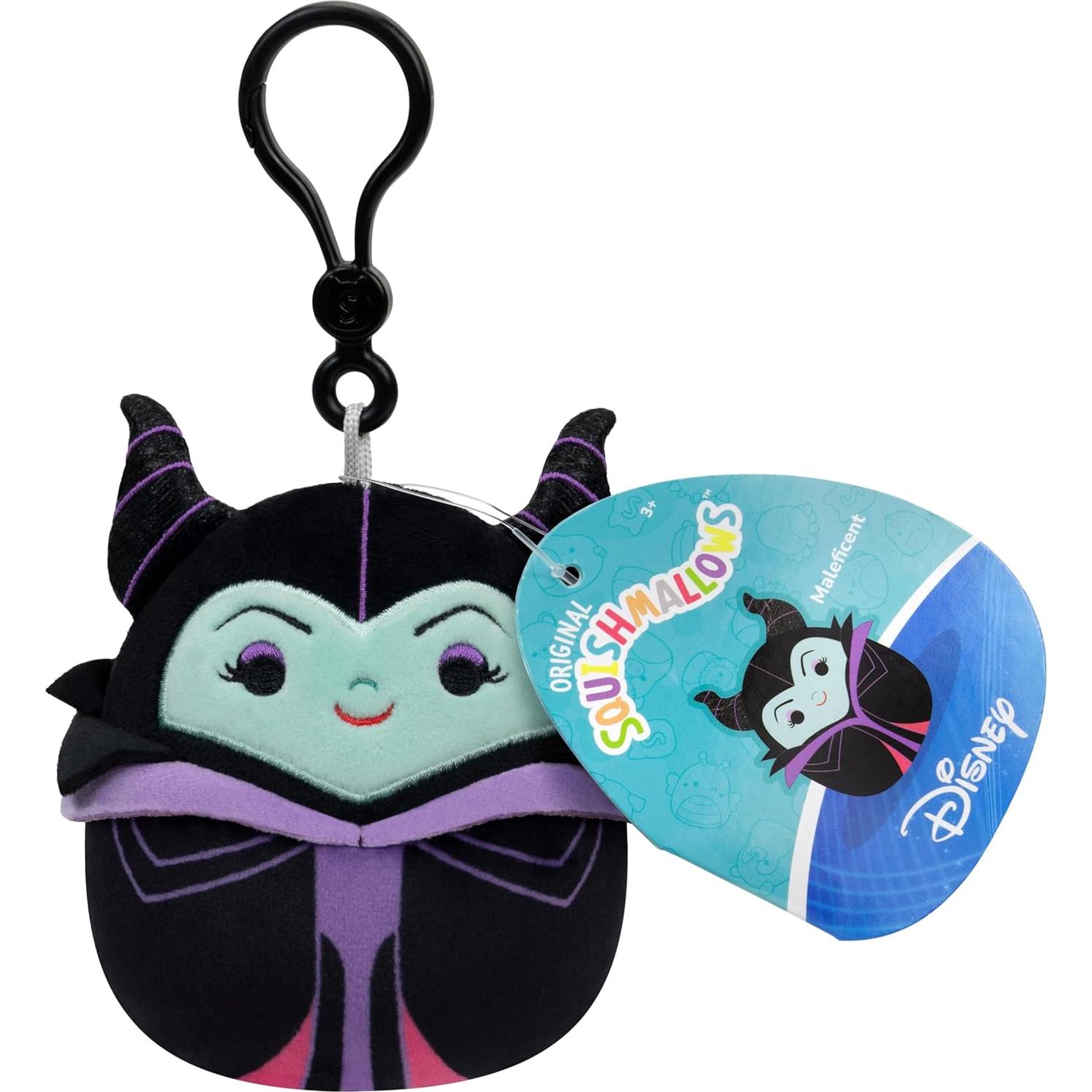 Squishmallows Clip Disney Maleficent y Ursula 2-Pack Oficial