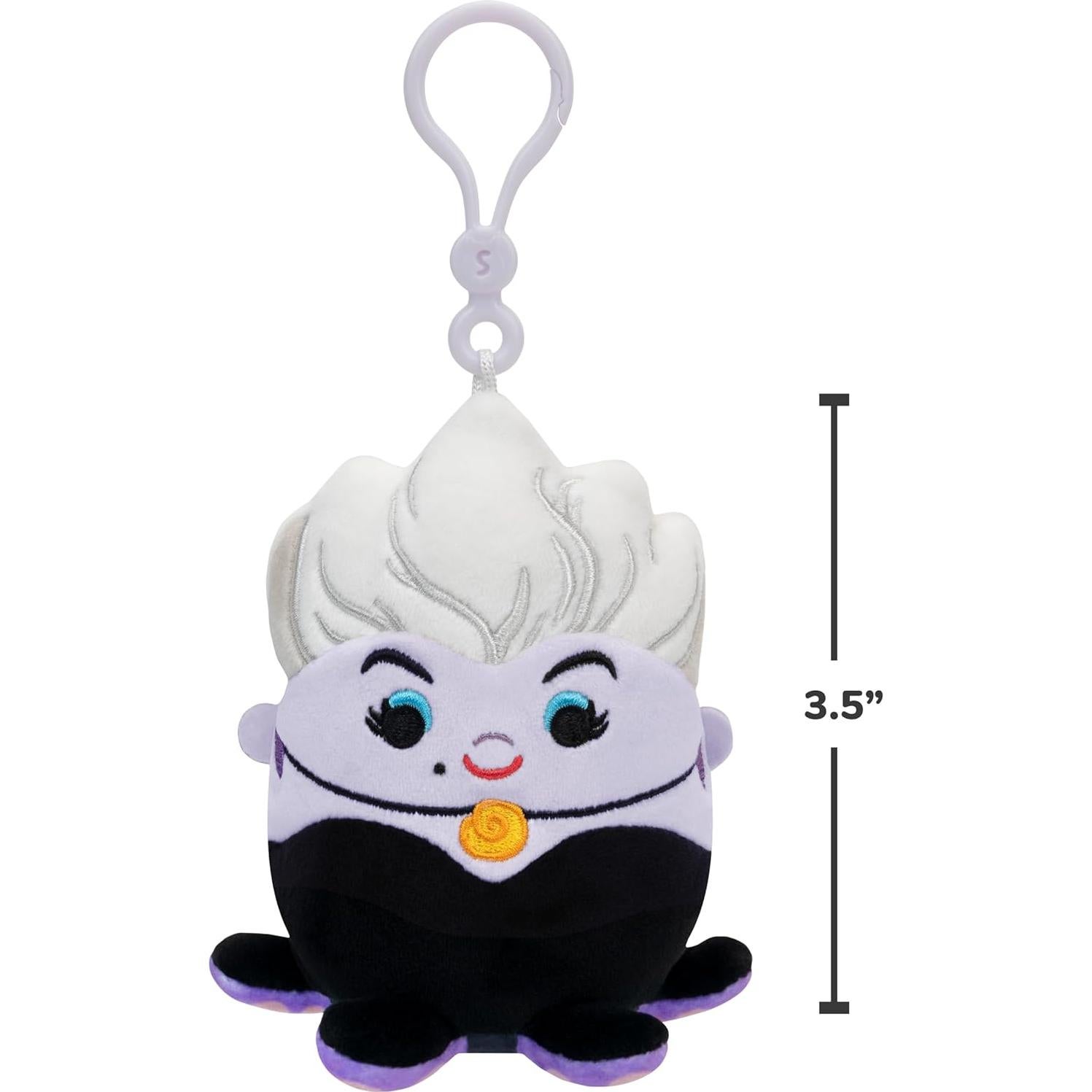 Squishmallows Clip Disney Maleficent y Ursula 2-Pack Oficial
