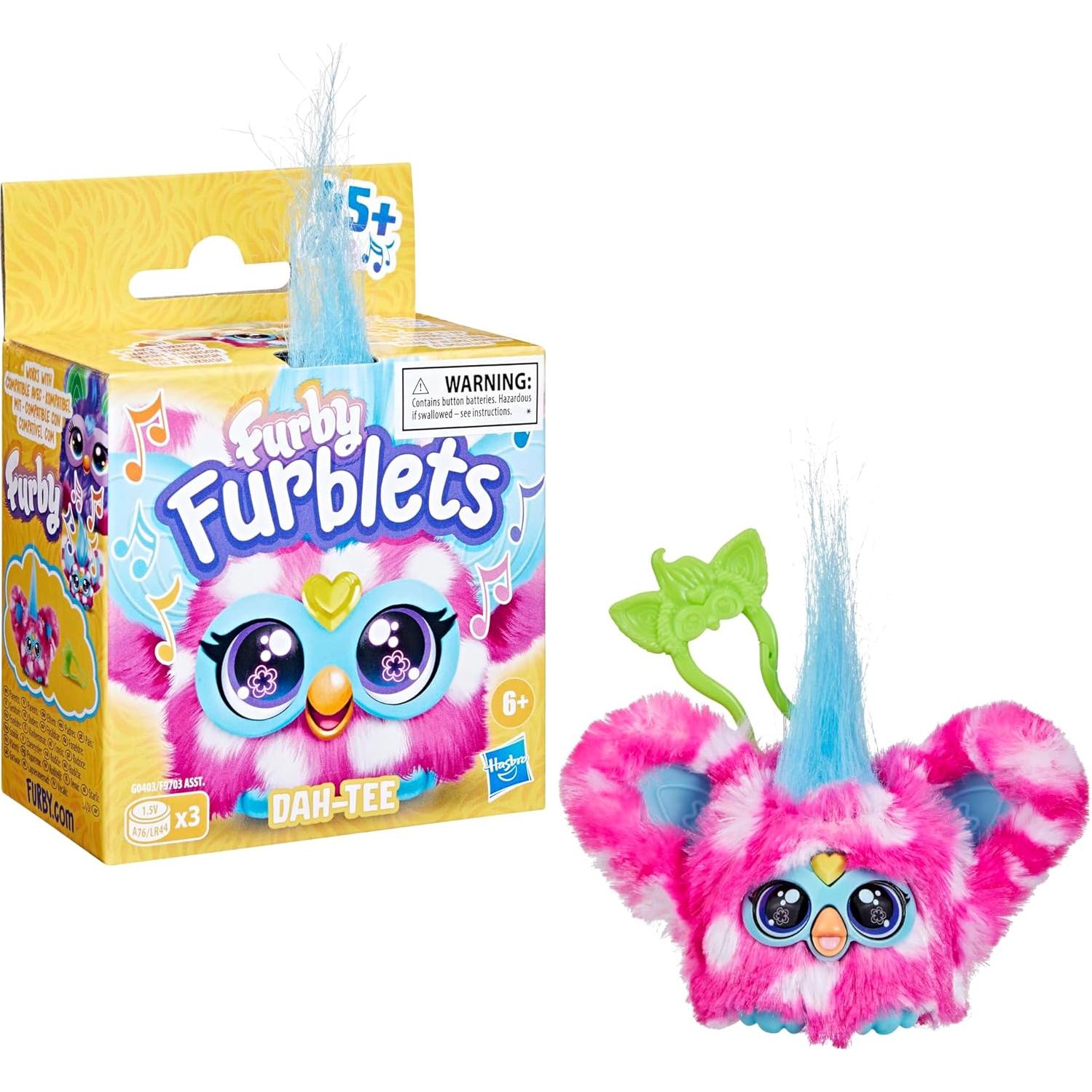 Furby Furblets Dah-Tee Mini Juguete Electrónico 45+ Sonidos