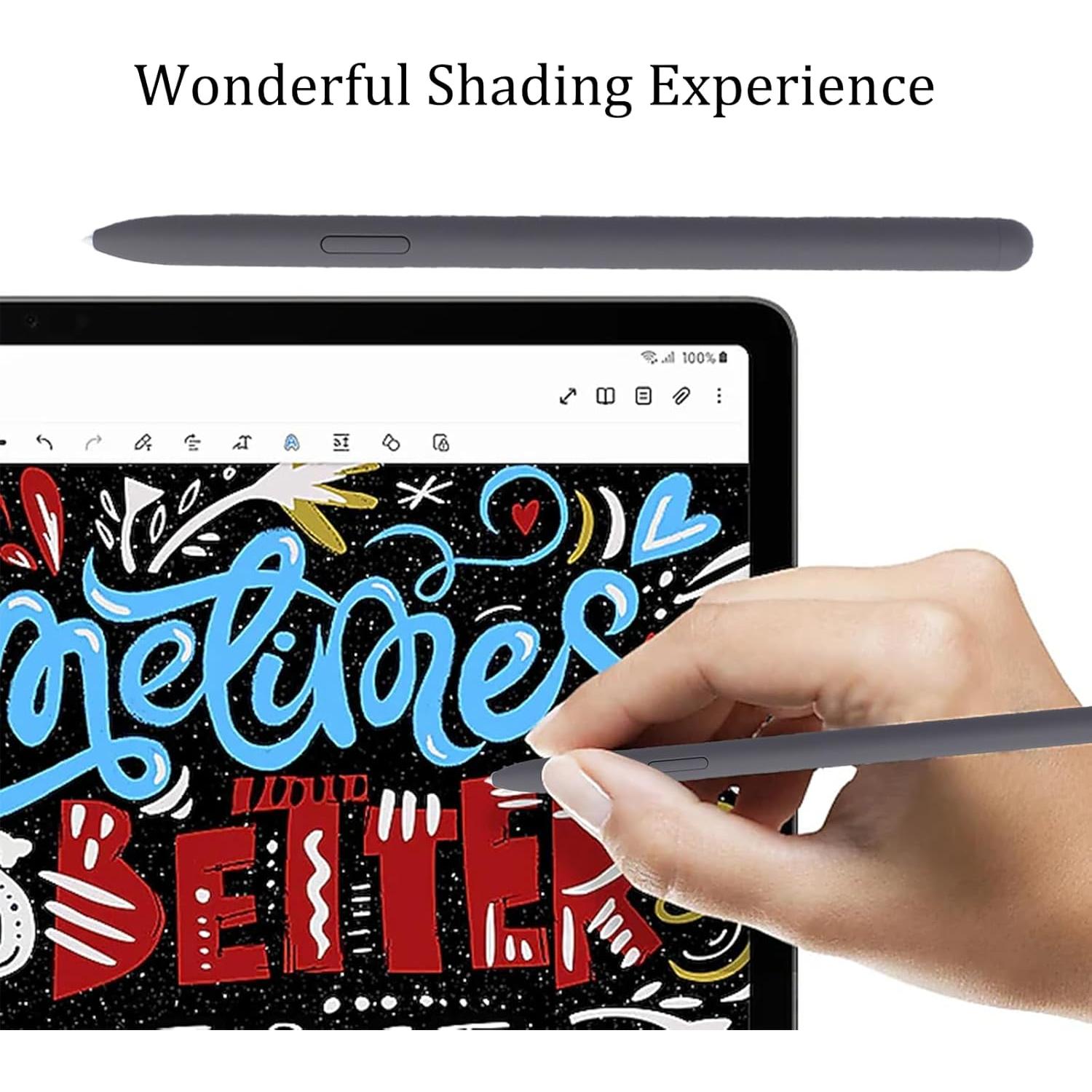 Paquete de 2 S Pen para Samsung Galaxy Tab S9 FE - Gris