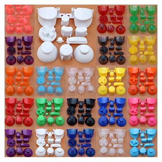 Kit de Reemplazo 11 en 1 Botones Gamecube ABXYZ Verde Claro