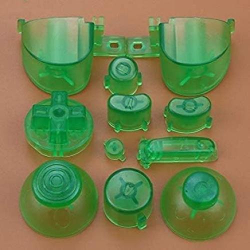 Kit de Reemplazo 11 en 1 Botones Gamecube ABXYZ Verde Claro