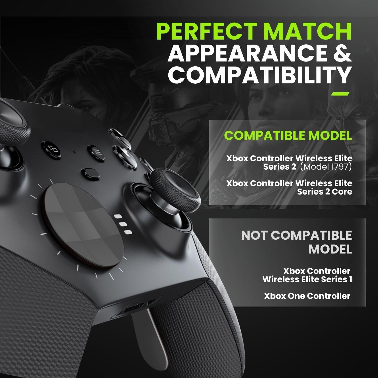 Accesorios TNP 13 en 1 para Controlador Xbox Elite 2 Negro