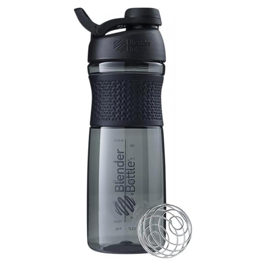 Botella Shaker BlenderBottle SportMixer 820 ml Negra