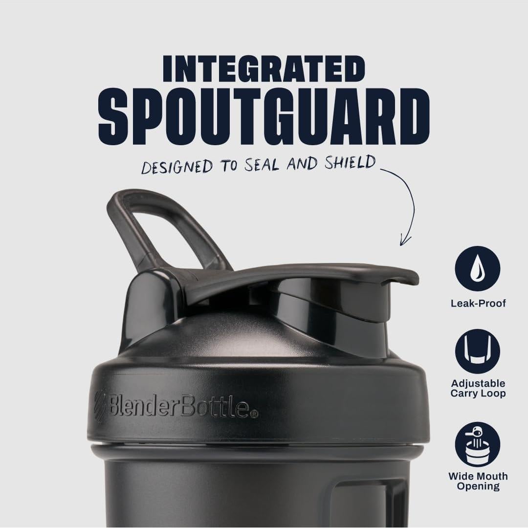 Botella Mezcladora Clásica V2 28 oz Rojo Verde 2 Paquete