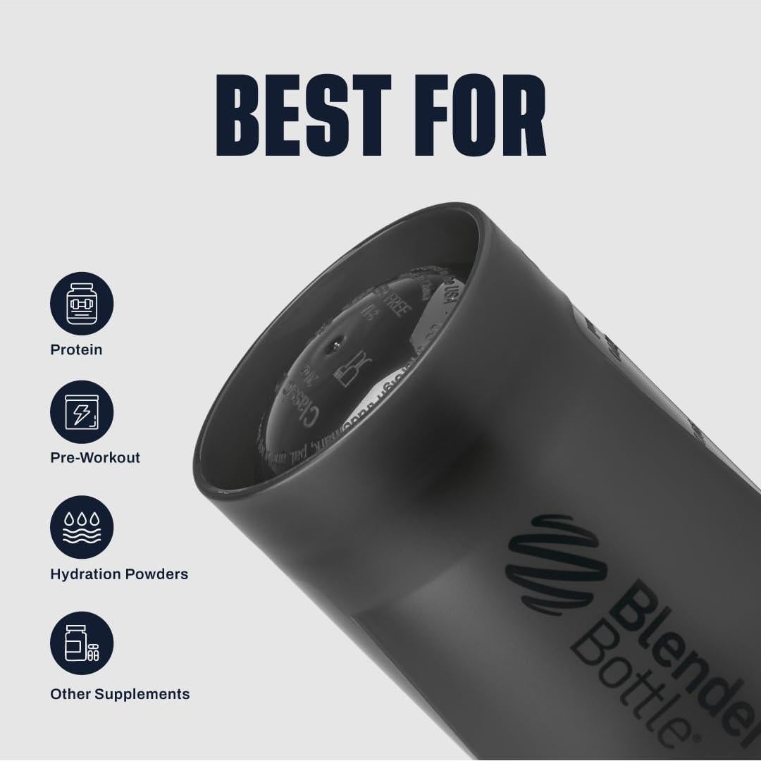 Botella Mezcladora Clásica V2 28 oz Rojo Verde 2 Paquete