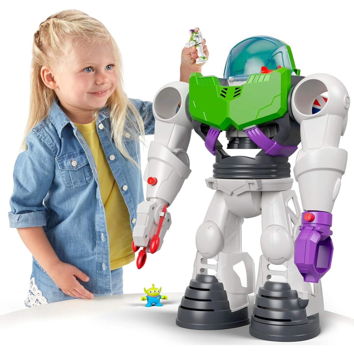 Juguete Imaginext Buzz Lightyear Fisher-Price con Nave Espacial