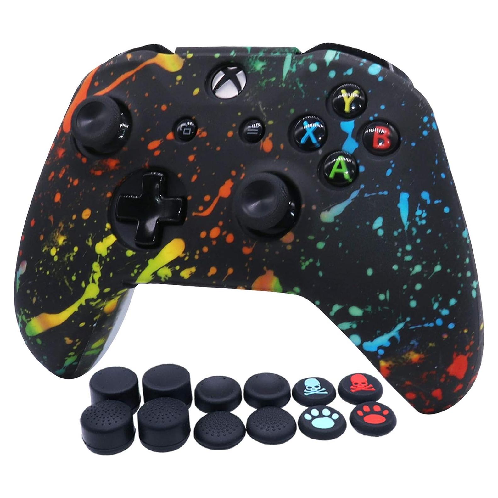 Funda de Silicona Antideslizante RALAN para Xbox One - Negro