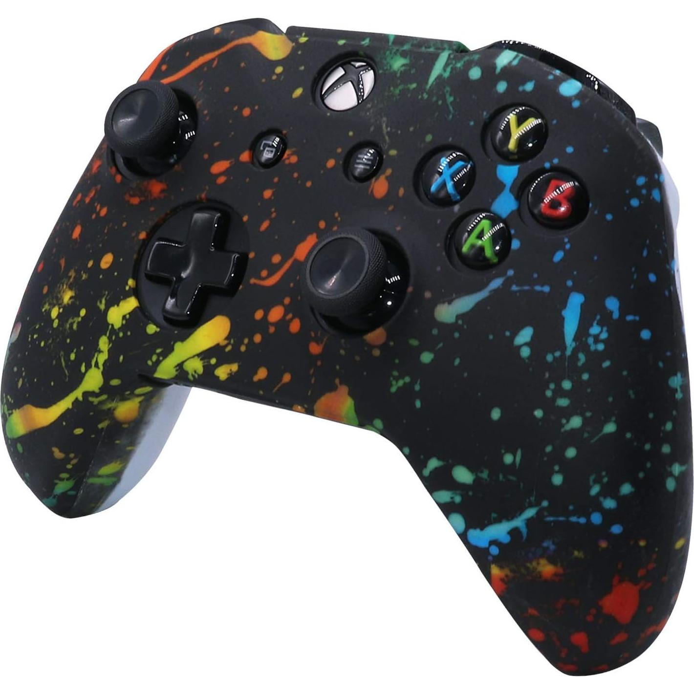 Funda de Silicona Antideslizante RALAN para Xbox One - Negro