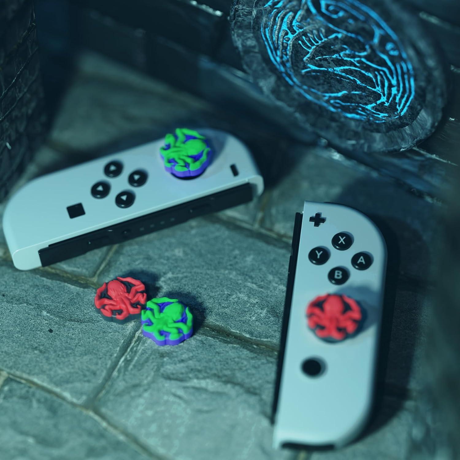 Tapas de Joystick PlayVital Cthulhu para Nintendo Switch