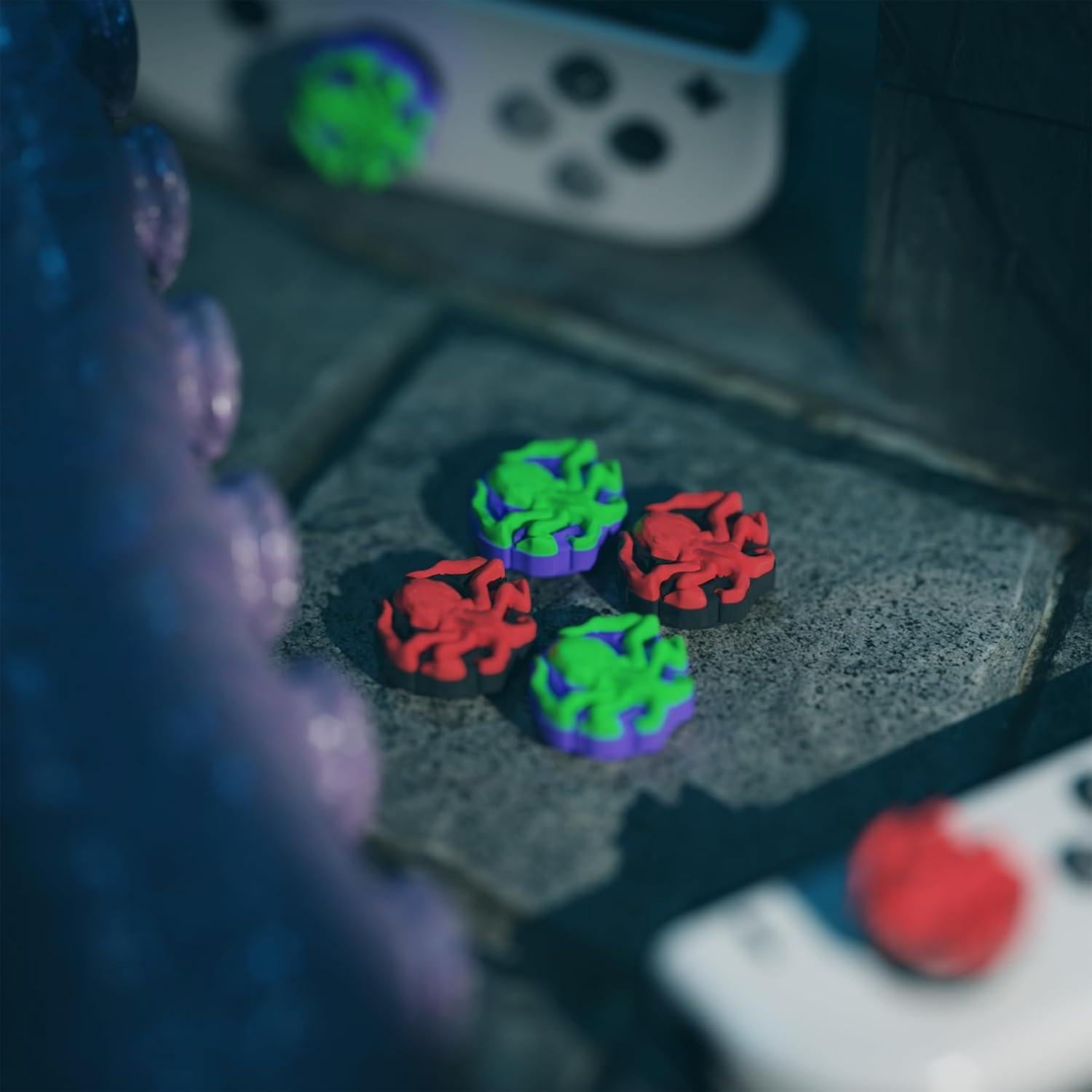Tapas de Joystick PlayVital Cthulhu para Nintendo Switch