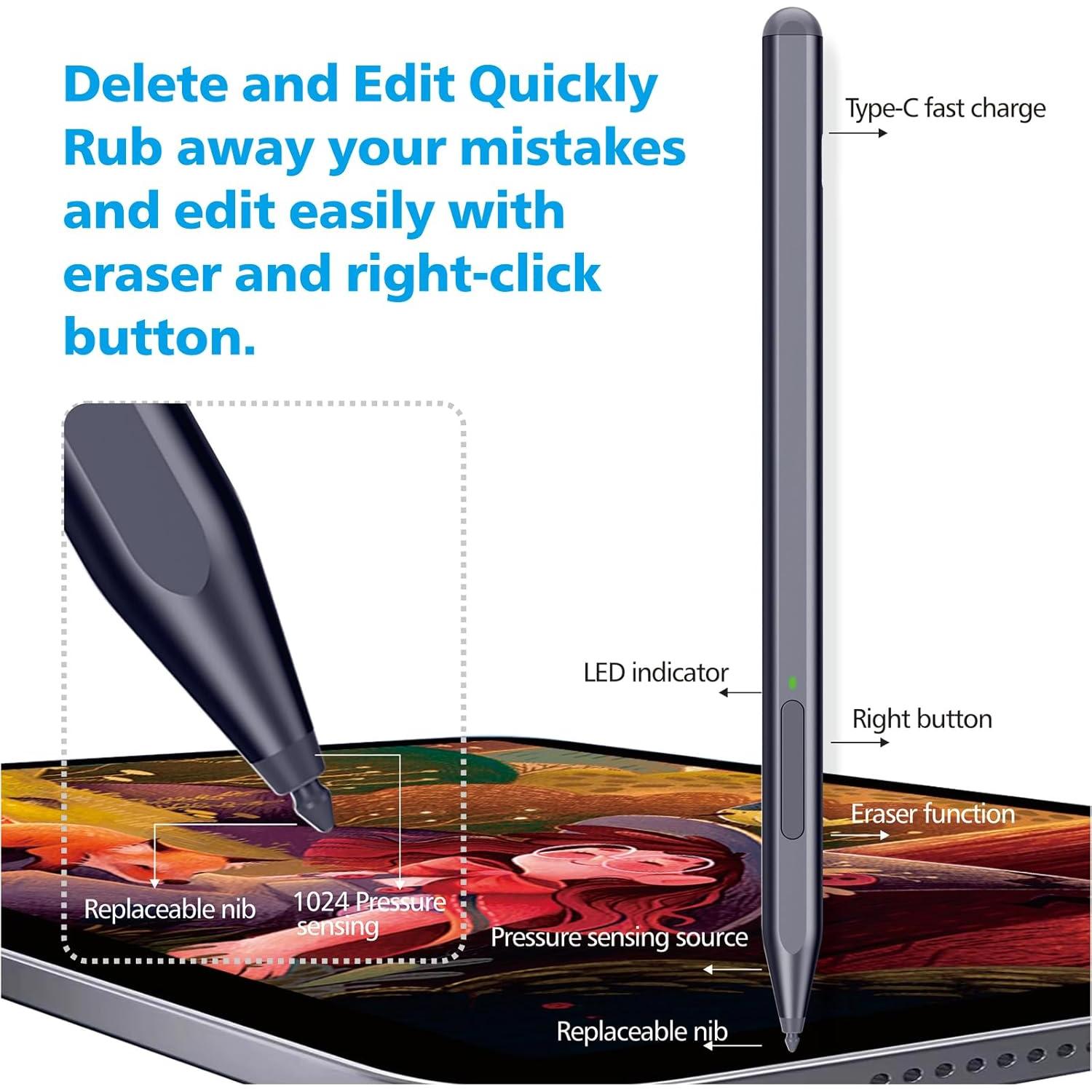 Lápiz óptico Milikilo F97 para Microsoft Surface Pro y Go