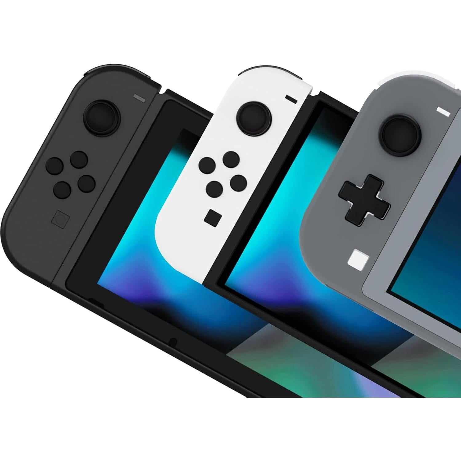 Tapas de Botones de Silicona PlayVital para Nintendo Switch