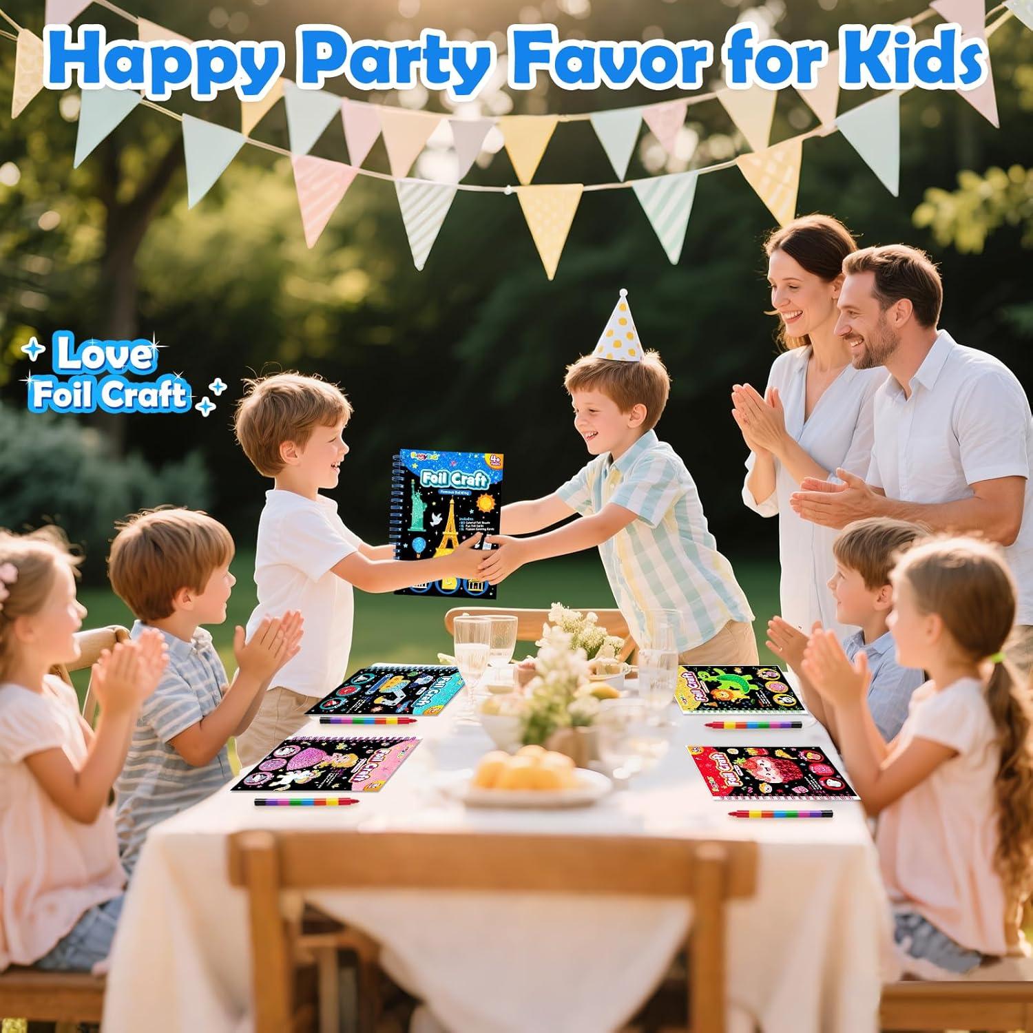 Kit de Manualidades con Papel de Aluminio FUNNYB&G - Edificios Famosos