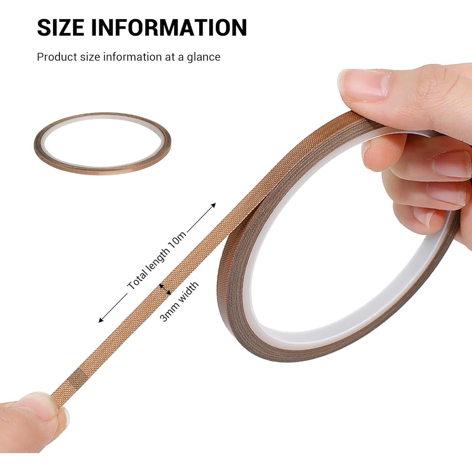 Cinta Protectora de Joystick YIMATEECO 10M Dorado - Compatible PS5, Xbox