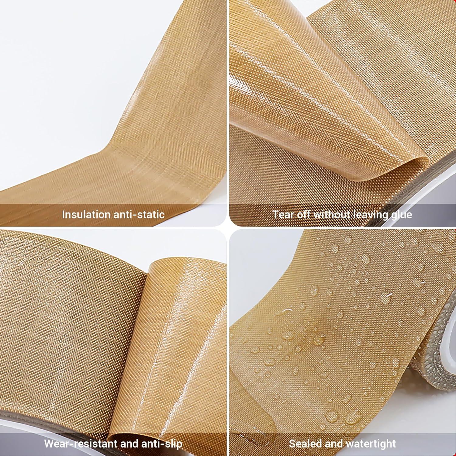 Cinta Protectora de Joystick YIMATEECO 10M Dorado - Compatible PS5, Xbox