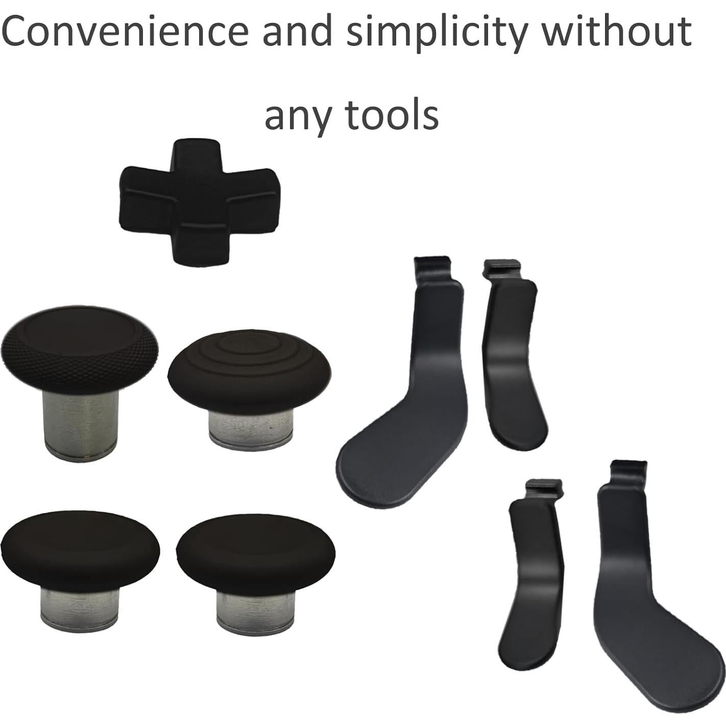 Kit 9 en 1 Paddles y Joysticks para Xbox Elite Series 2