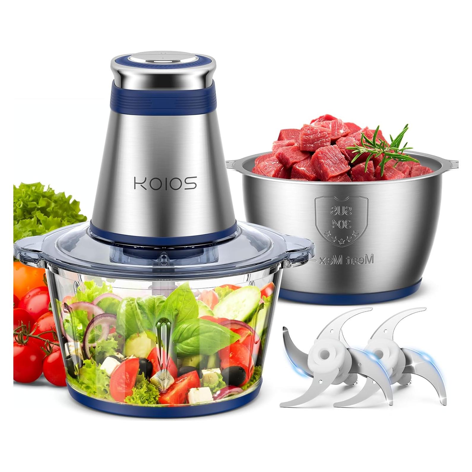 Procesador de Alimentos KOIOS AMJ-301 500W 2L Azul