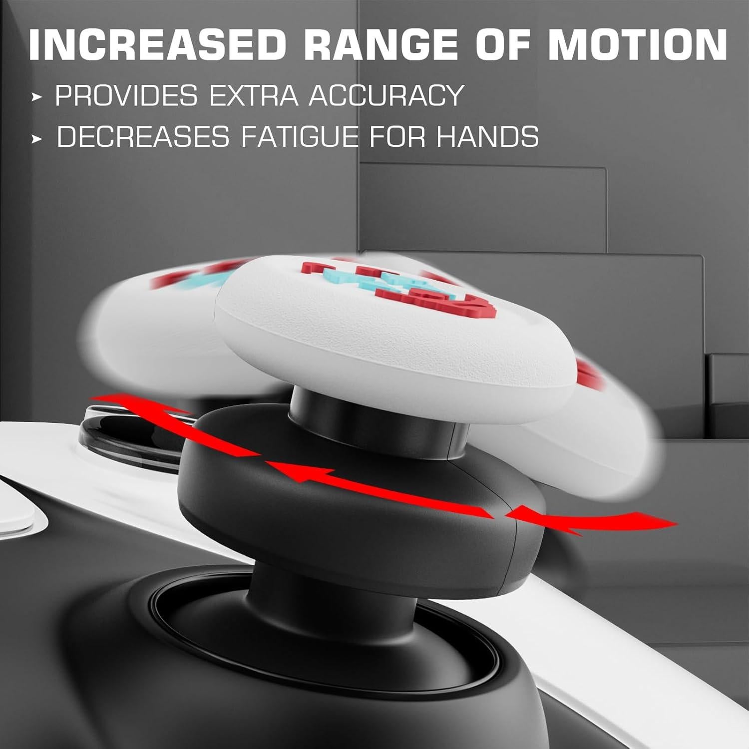 Extensores de Thumbstick y Cubierta de Silicona PS5/PS4 - PlayRealm