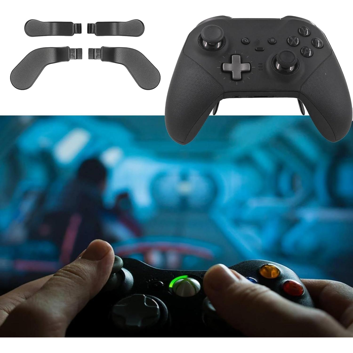 4 Paddles Metálicos para Controlador Xbox One Elite Series 2