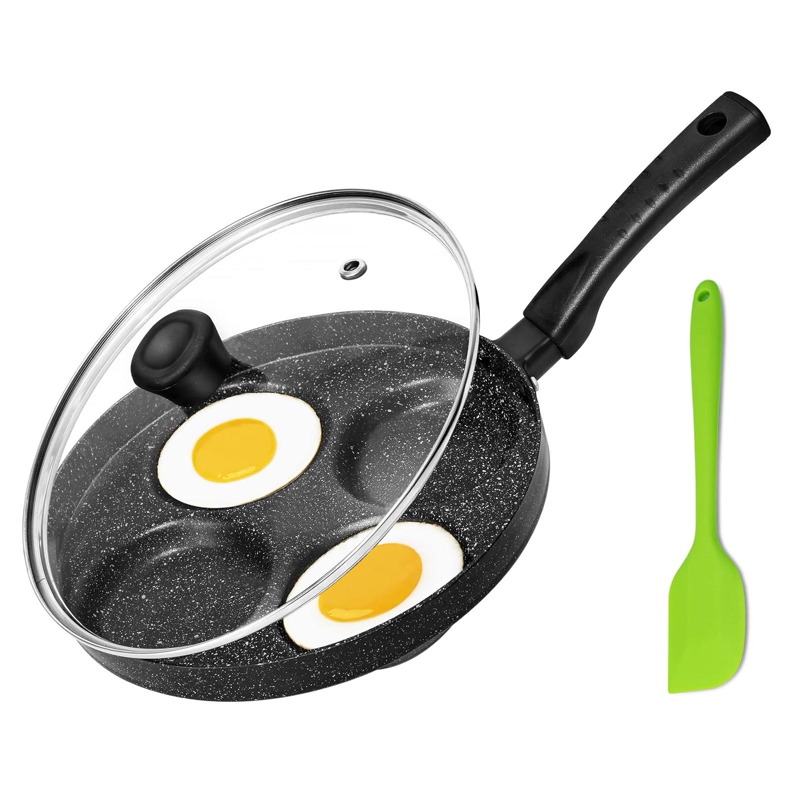 Sartén MyLifeUNIT para Freír Huevos 4 Cavidades Antiadherente