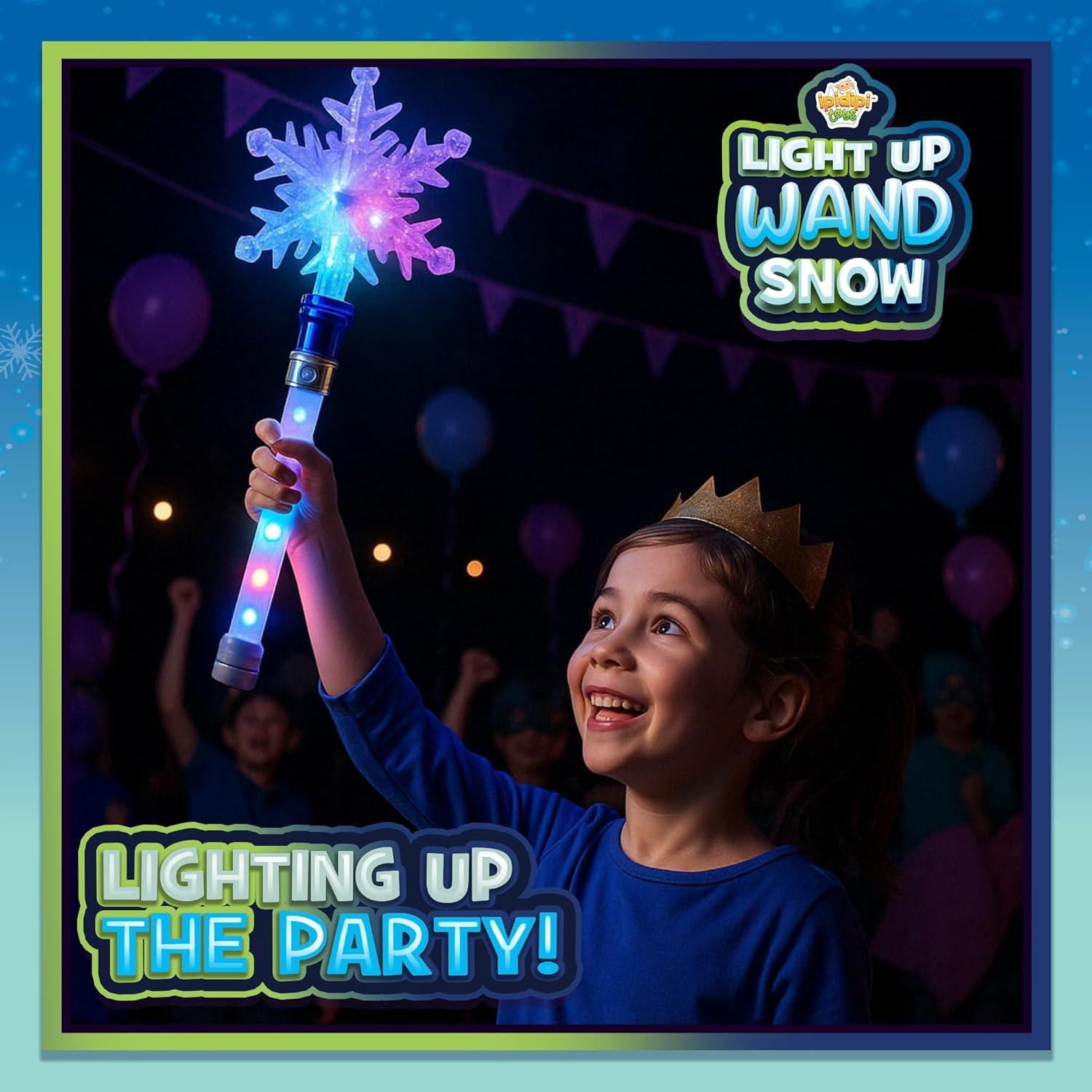 Varita Mágica Iluminada Giratoria IPIDIPI TOYS - 3 años+