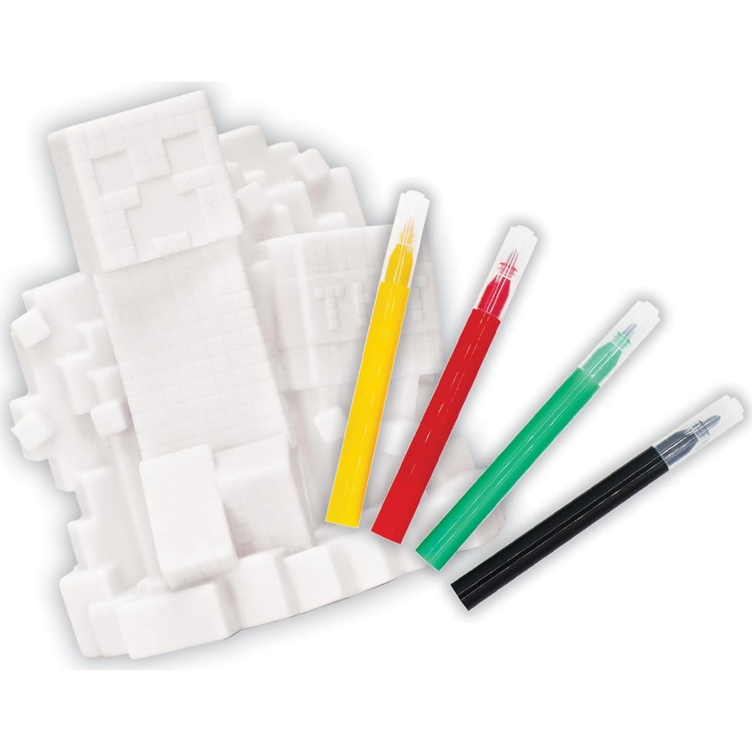 Kit de Manualidad Tara Toys Minecraft - Diseña Figura de Vinilo