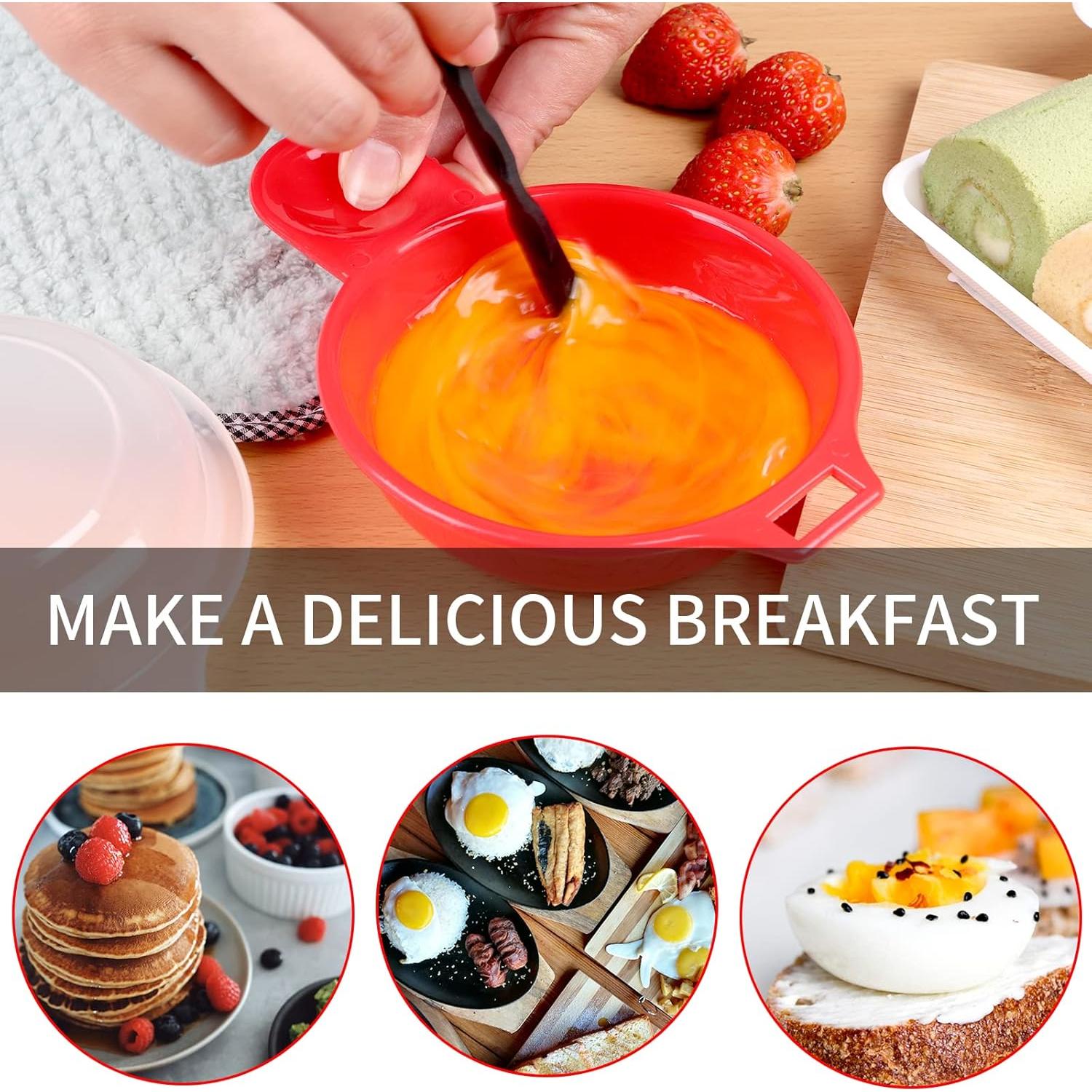 Cocedor de Huevos Microondas Golden Pearl 2 Sets Antiadherente