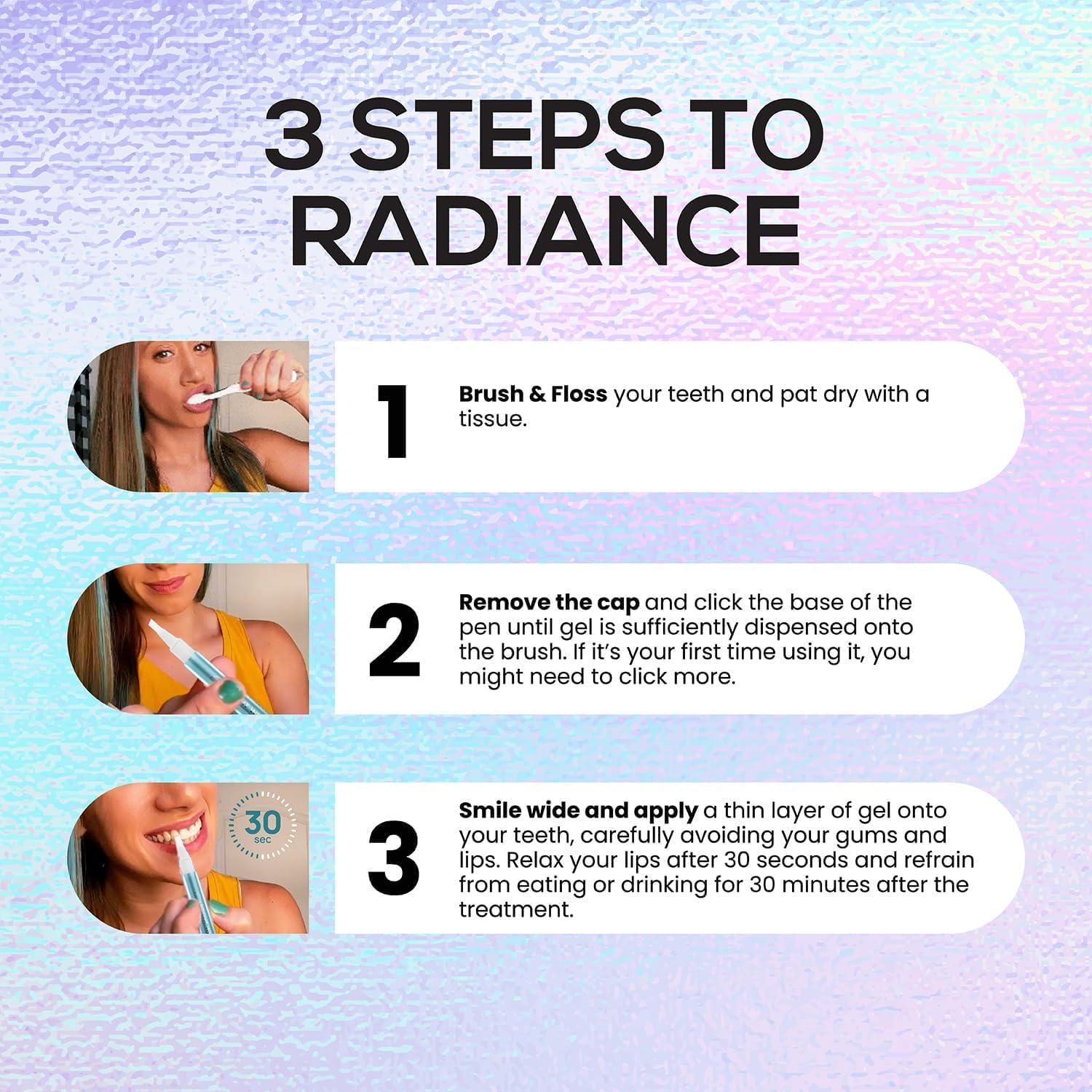 Bolígrafo Blanqueador de Dientes Venus Visage - Gel Menta