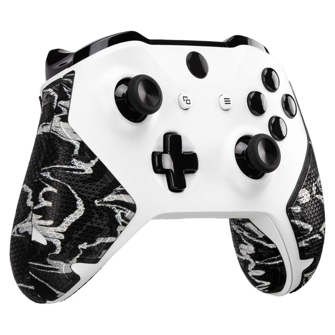 Lizard Skins DSP Controller Grip for Xbox One Controllers – Xbox One Compatible Gaming Grip 0.5mm Thickness - PRE Cut Pieces - Easy to Install – 10 Colors (Black Camo)