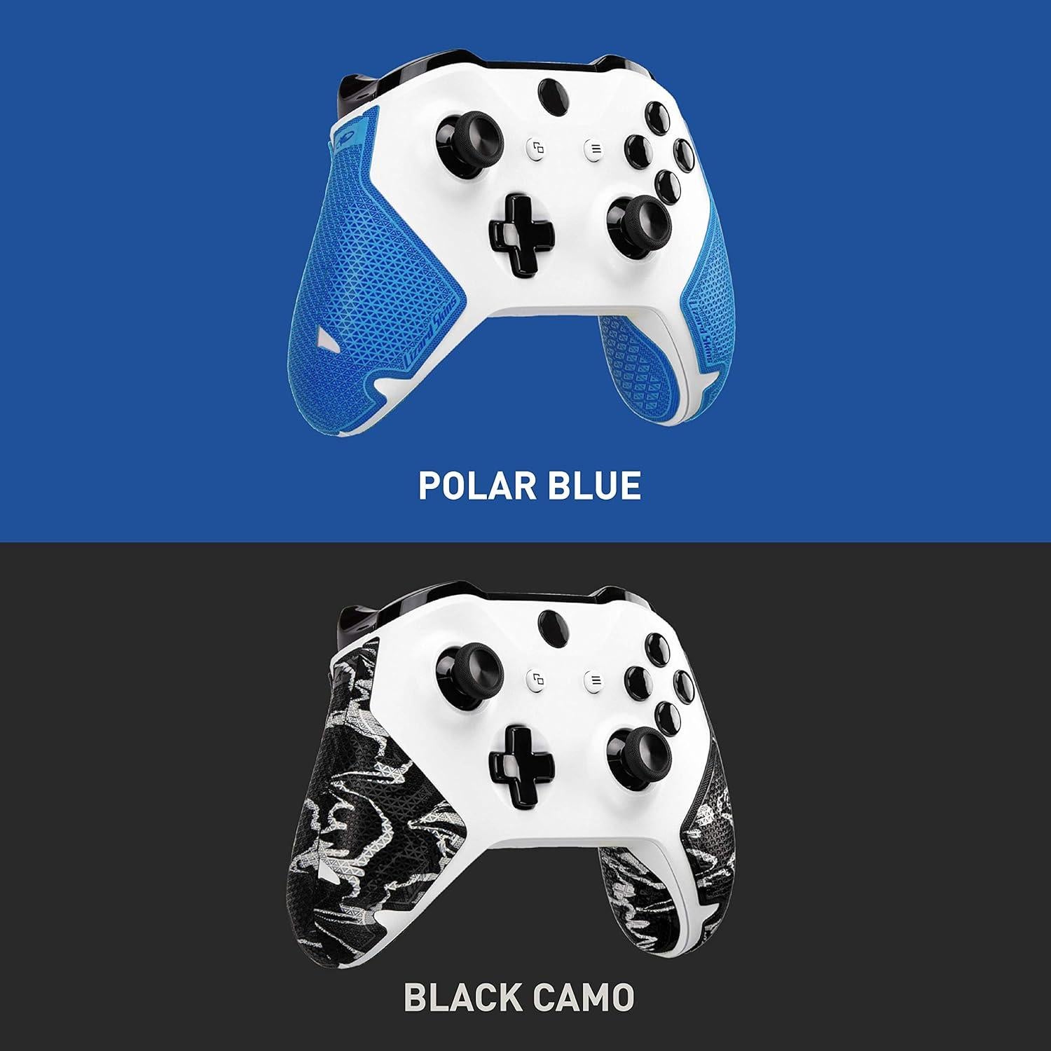 Lizard Skins DSP Controller Grip for Xbox One Controllers – Xbox One Compatible Gaming Grip 0.5mm Thickness - PRE Cut Pieces - Easy to Install – 10 Colors (Black Camo)