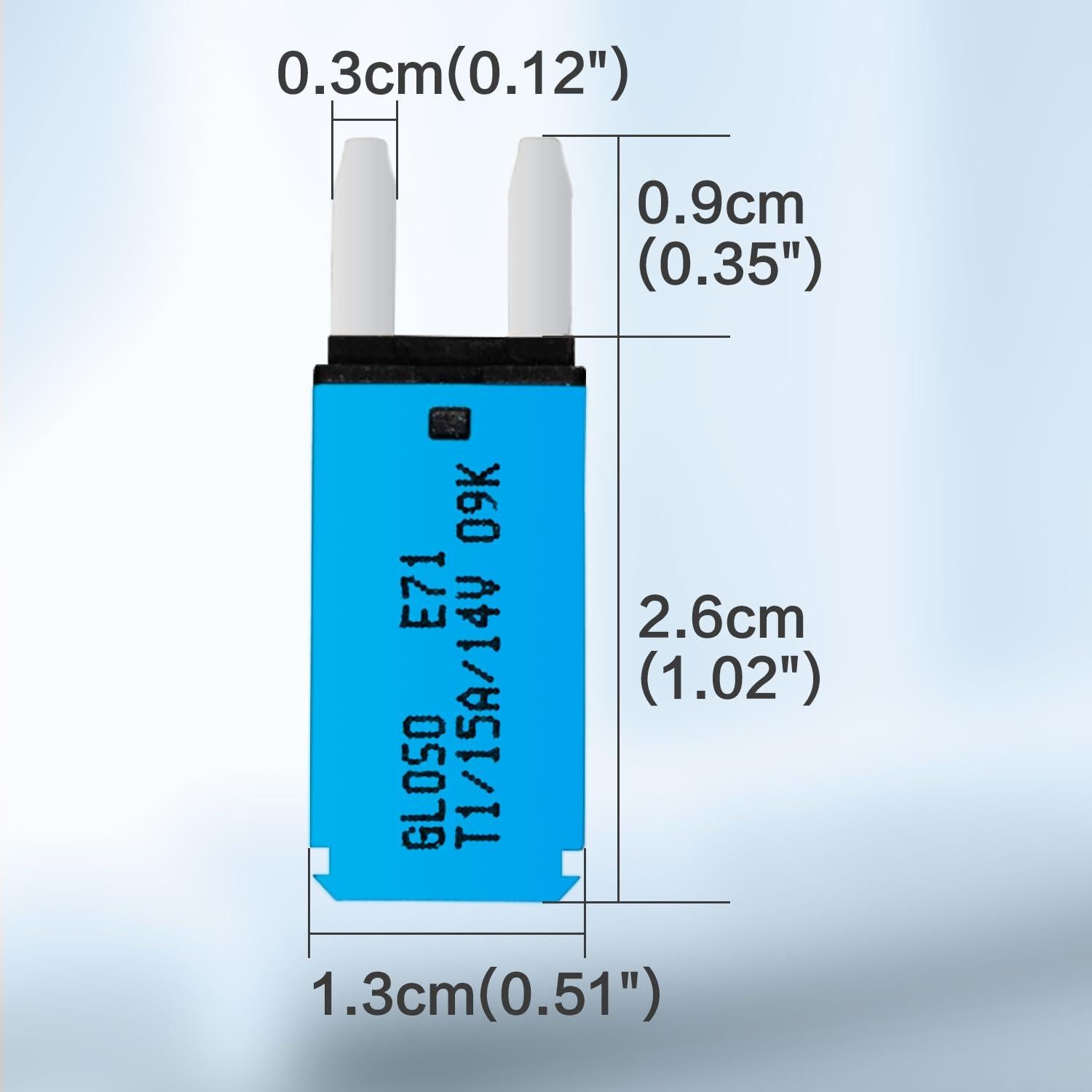 Interruptor de Circuito Mini 15A Jamgoer - 10 Piezas