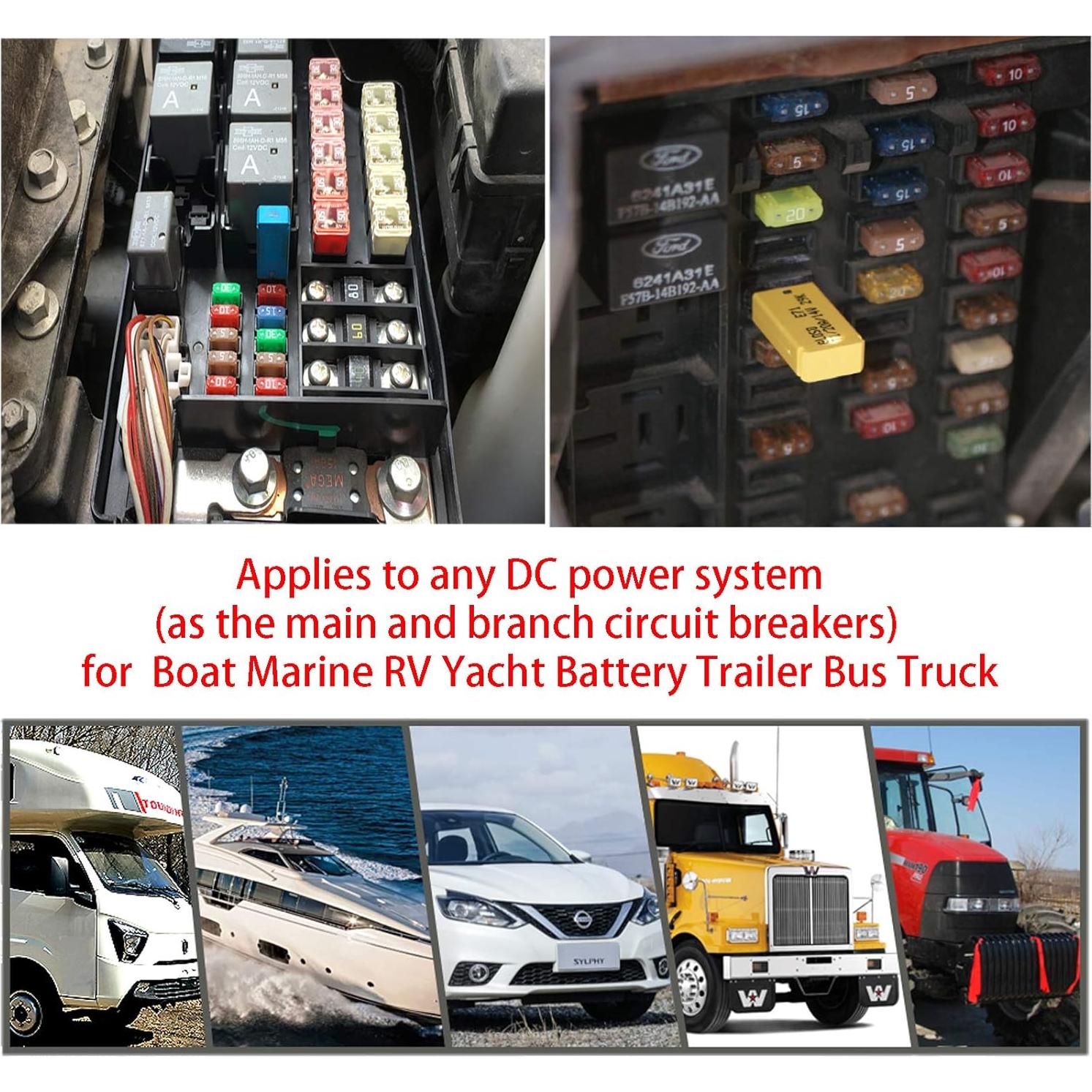 Interruptor de Circuito Mini 15A Jamgoer - 10 Piezas