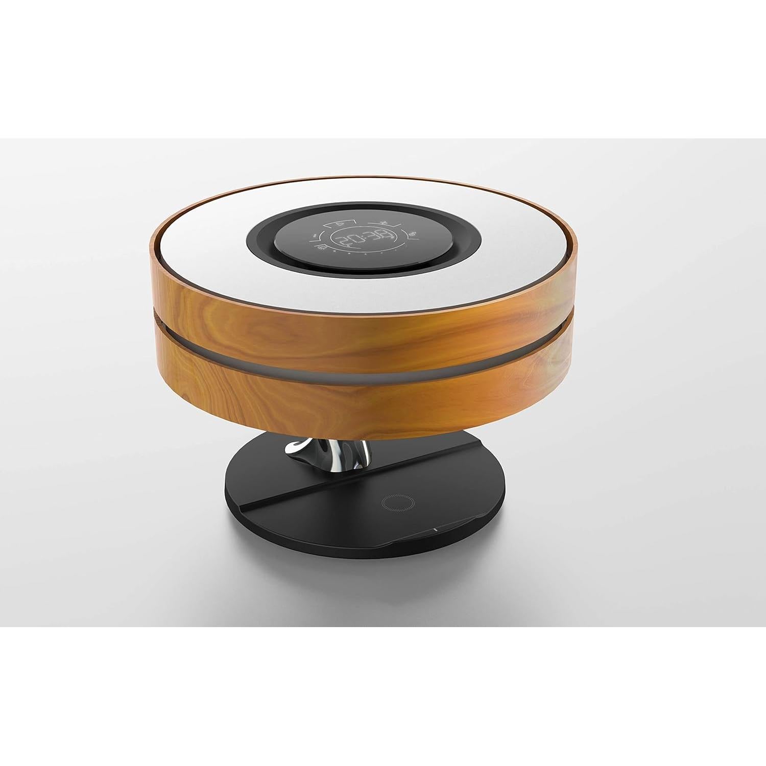 Lámpara de Mesa LED MODIRNATION con Altavoz y Cargador Qi