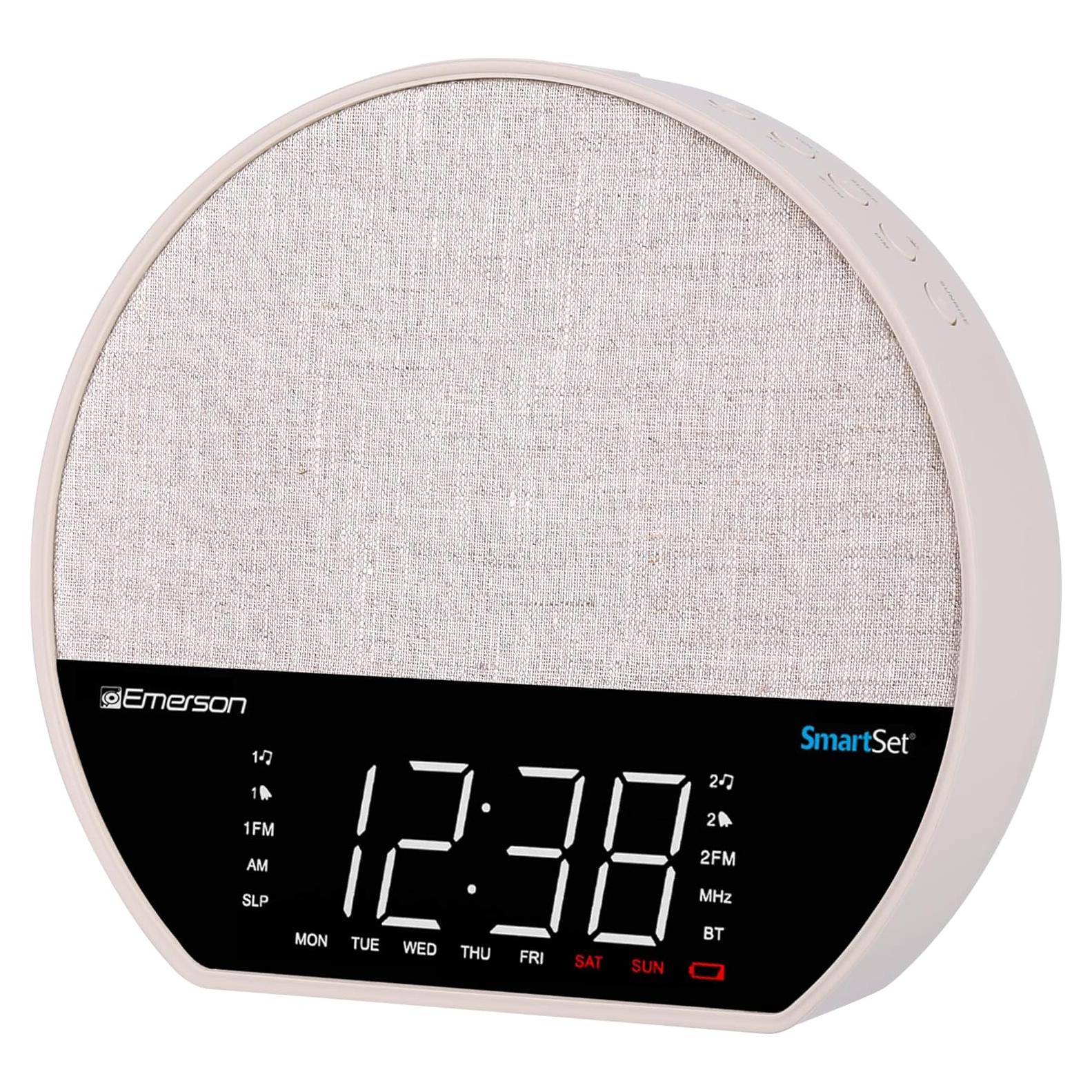 Reloj Despertador Emerson CKSS7071 LED Bluetooth 8 Colores