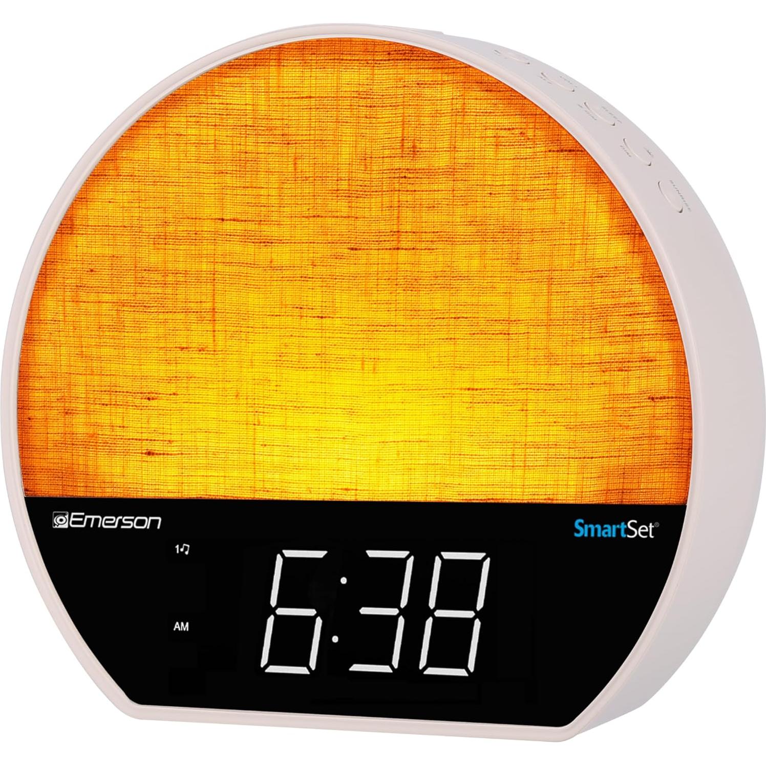 Reloj Despertador Emerson CKSS7071 LED Bluetooth 8 Colores
