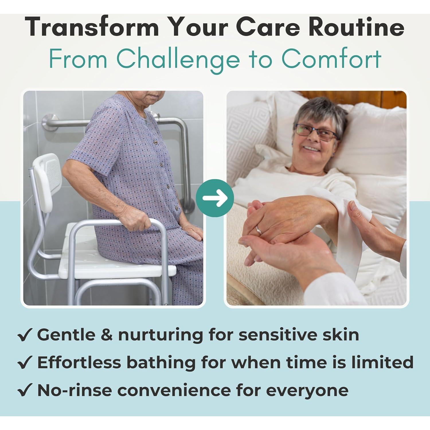 Toallitas Corporales Nurture XL con Aloe Vera | 120 Paños