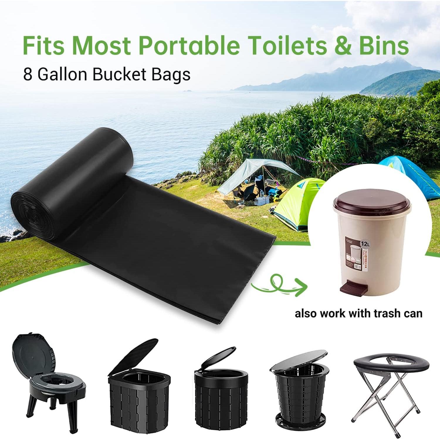Bolsas Compostables para Inodoros Portátiles Winmoom 25 Pcs 30L