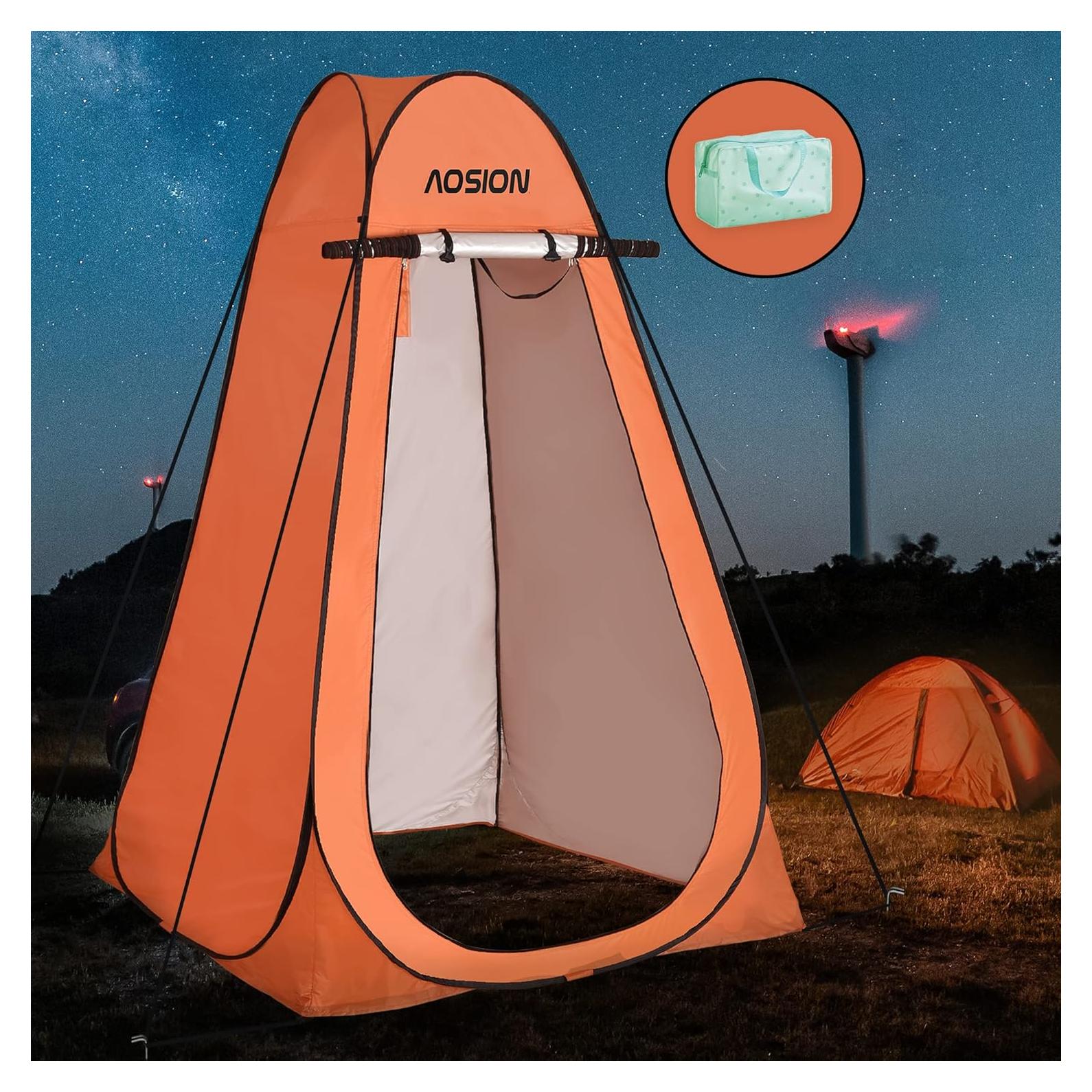 Carpa de Privacidad AOSION AO-ZP para Ducha y Camping 4 Personas