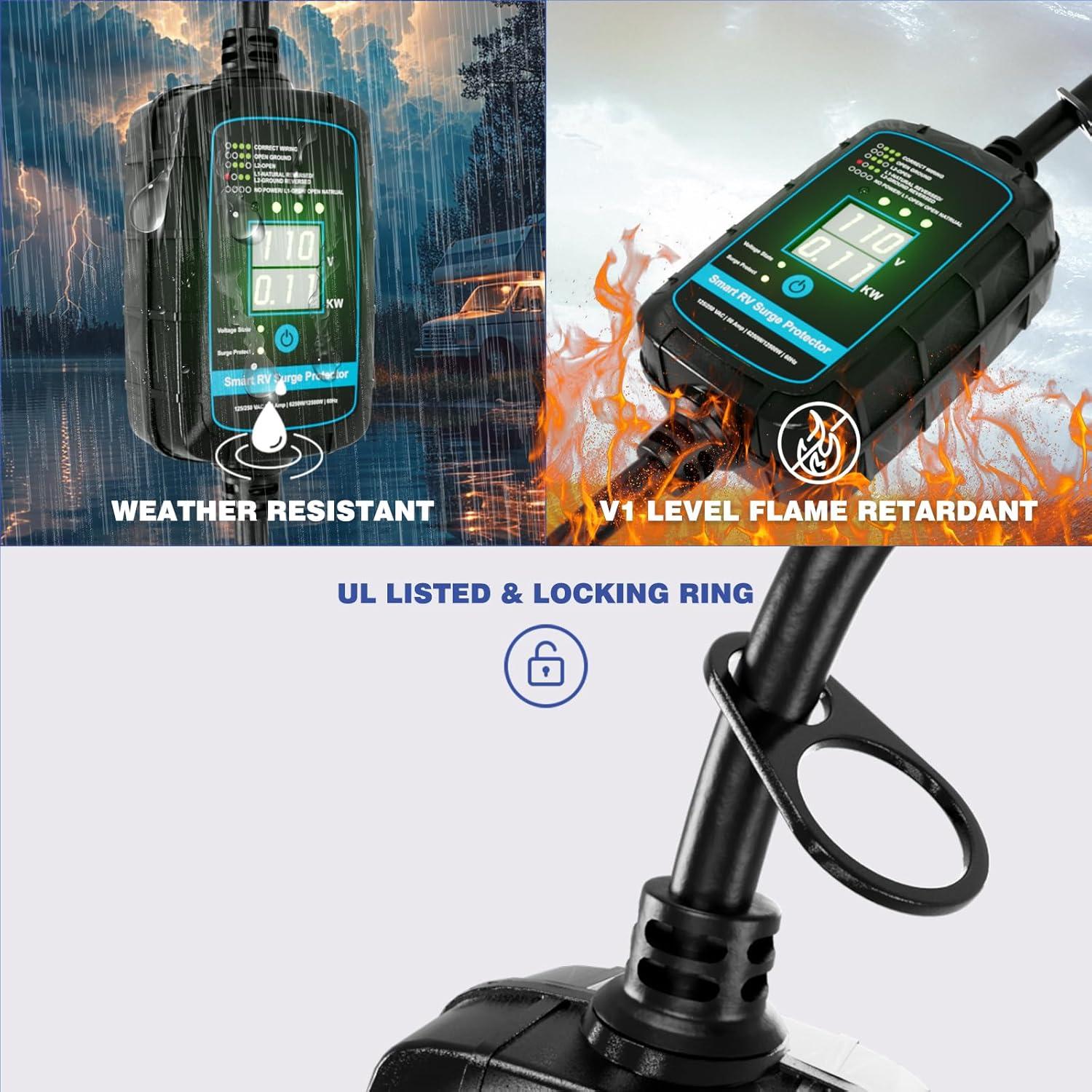 Protector de Sobretensión Roamer Guard P2 50A Bluetooth