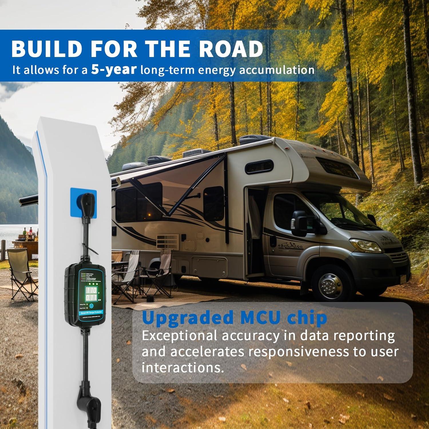 Protector de Sobretensión Roamer Guard P2 50A Bluetooth