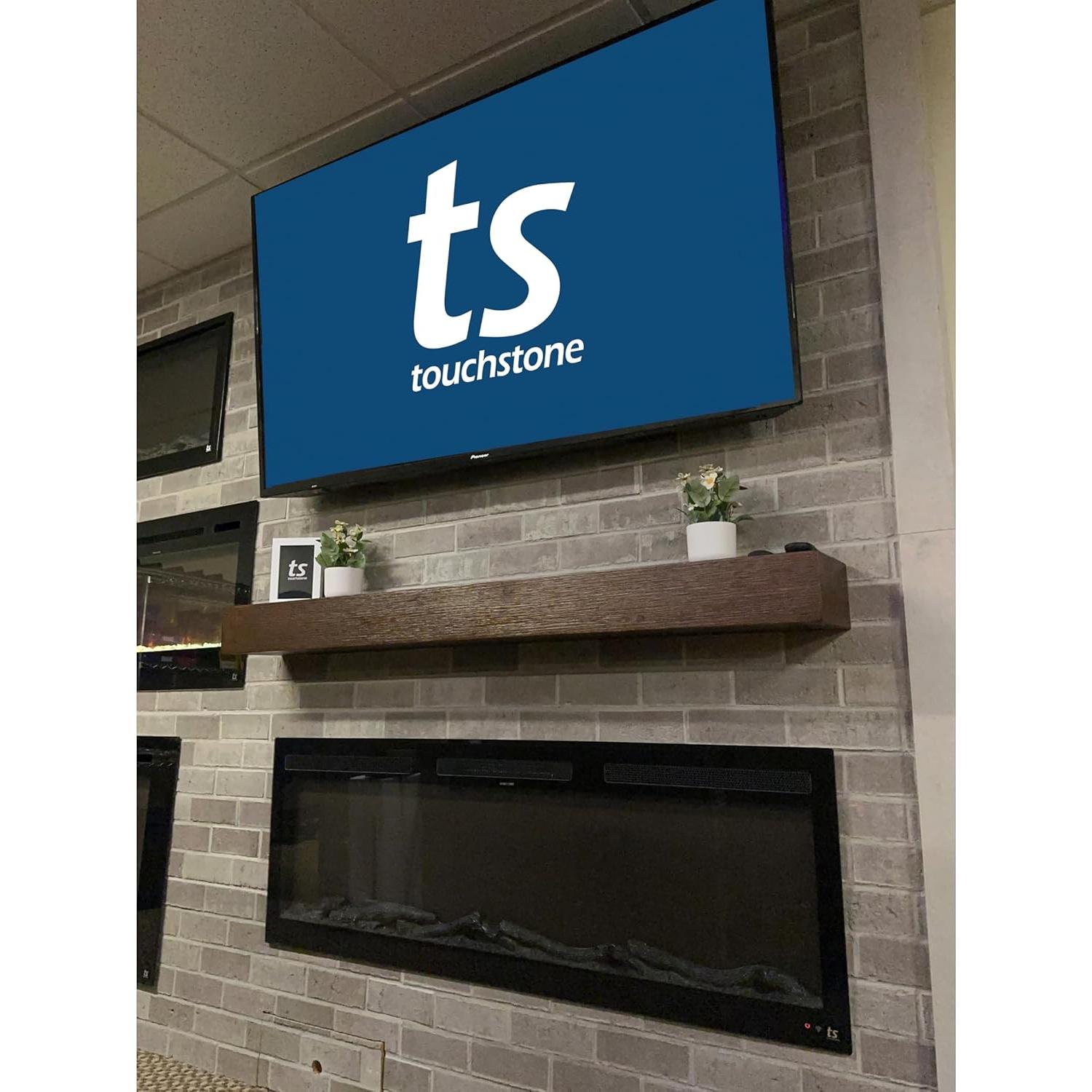 Manto Flotante Touchstone 60" Espresso Rústico para Chimenea