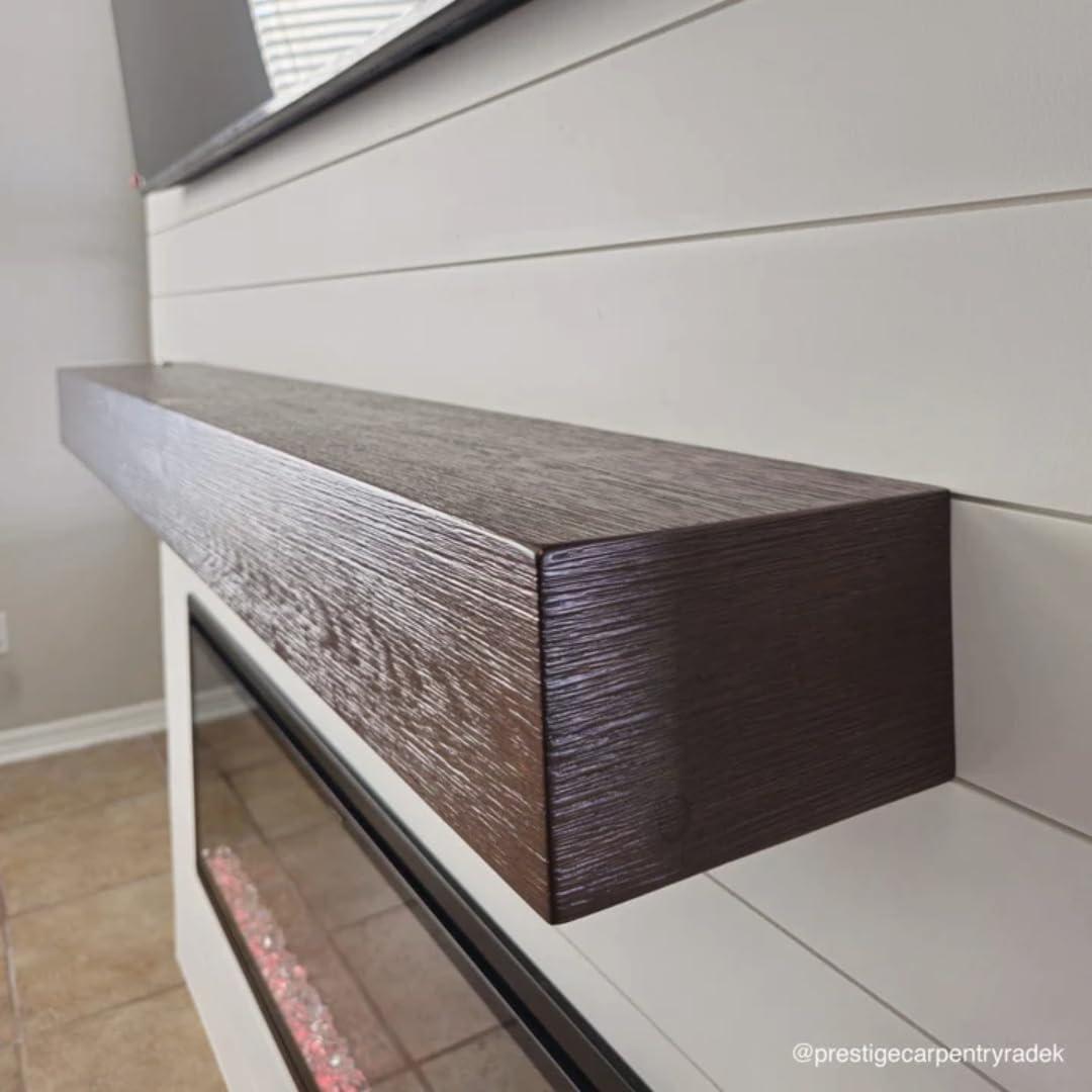 Manto Flotante Touchstone 60" Espresso Rústico para Chimenea